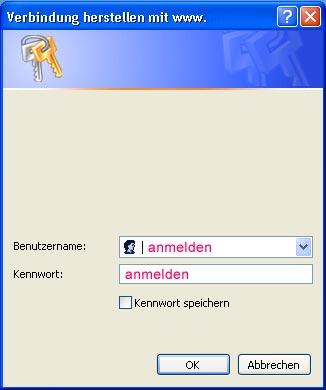 Anmelden